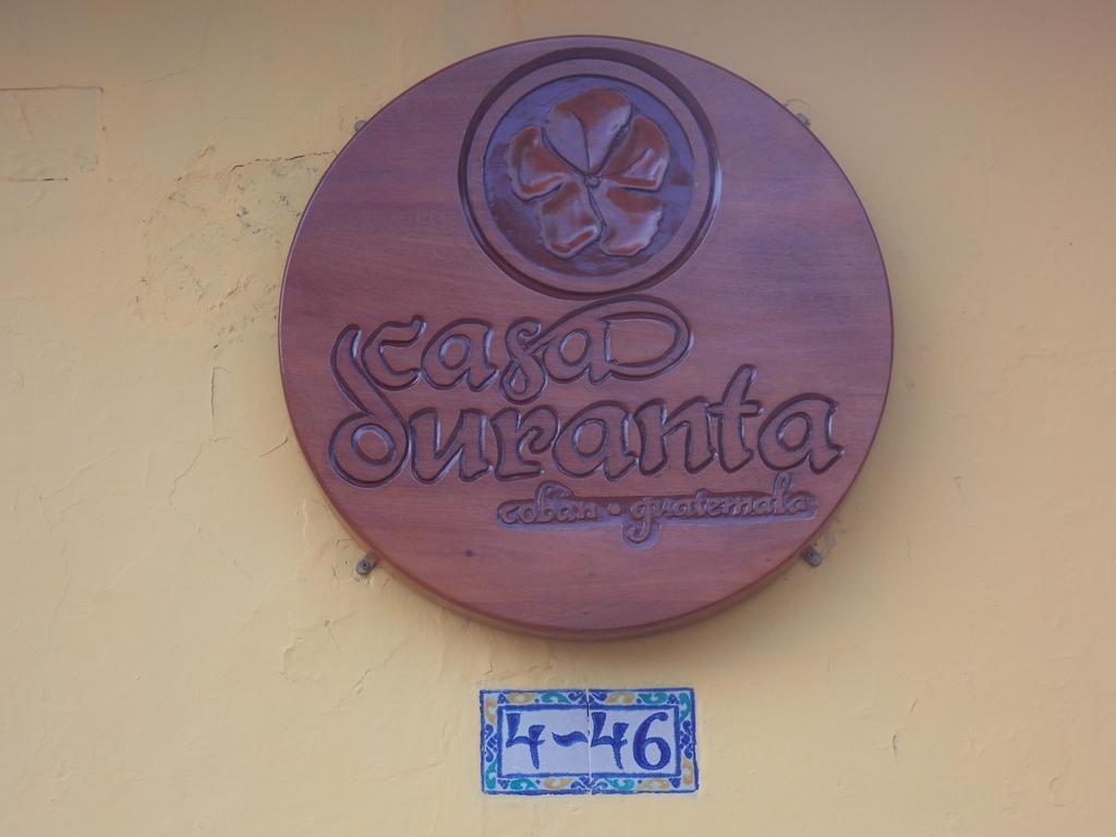 杜兰塔酒店 Cobán 外观 照片